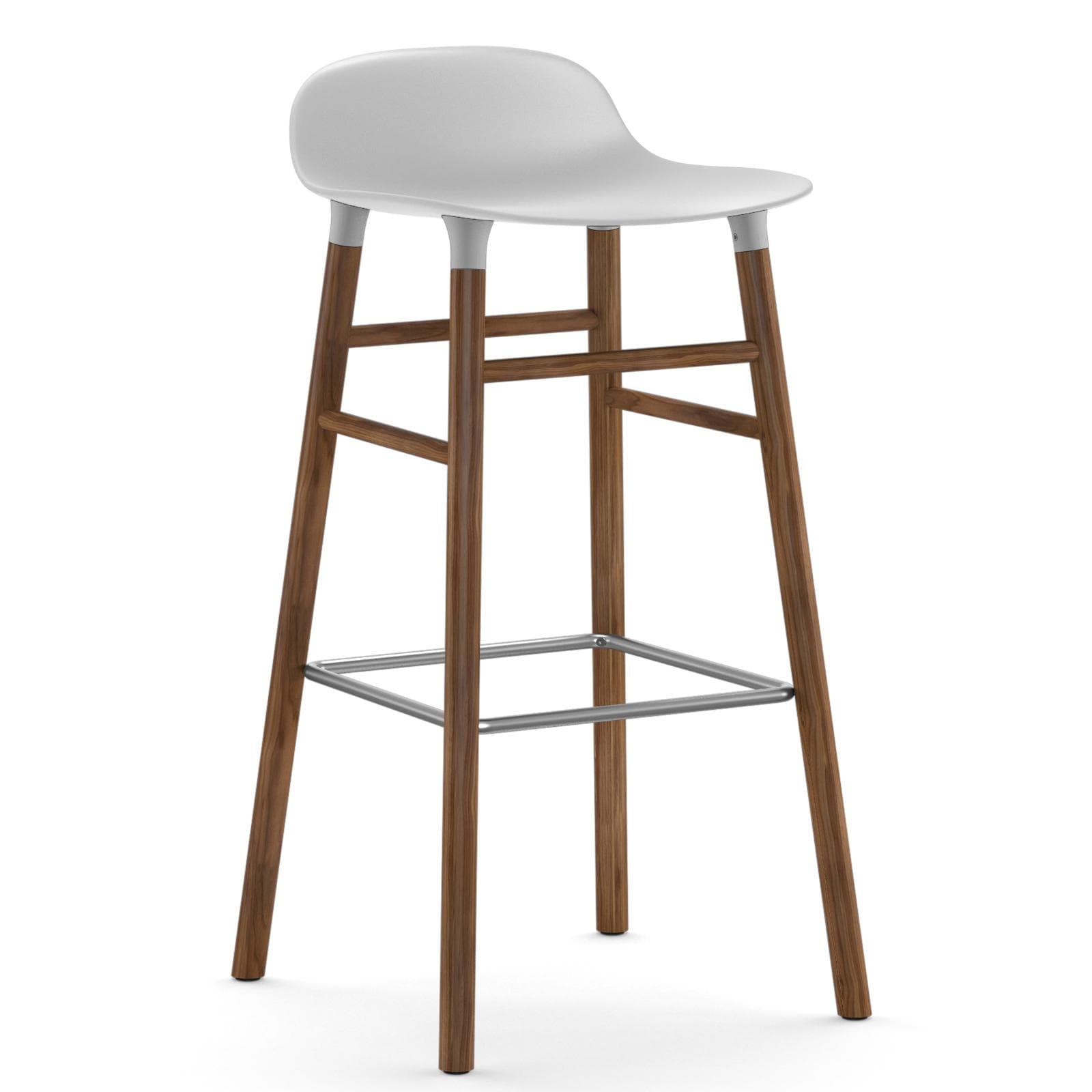 Form Barstool - Wood Legs