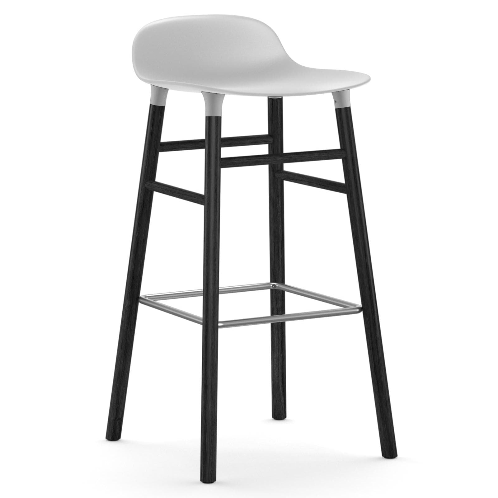 Form Barstool - Wood Legs