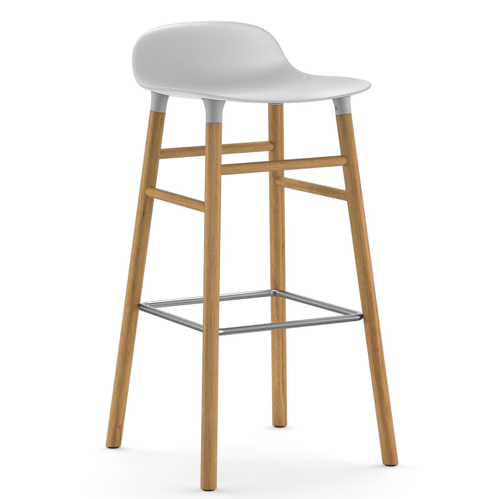 Form Barstool - Wood Legs
