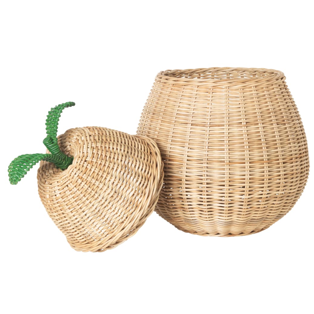 Ferm LivingPear Braided Storage Basket - Batten Home