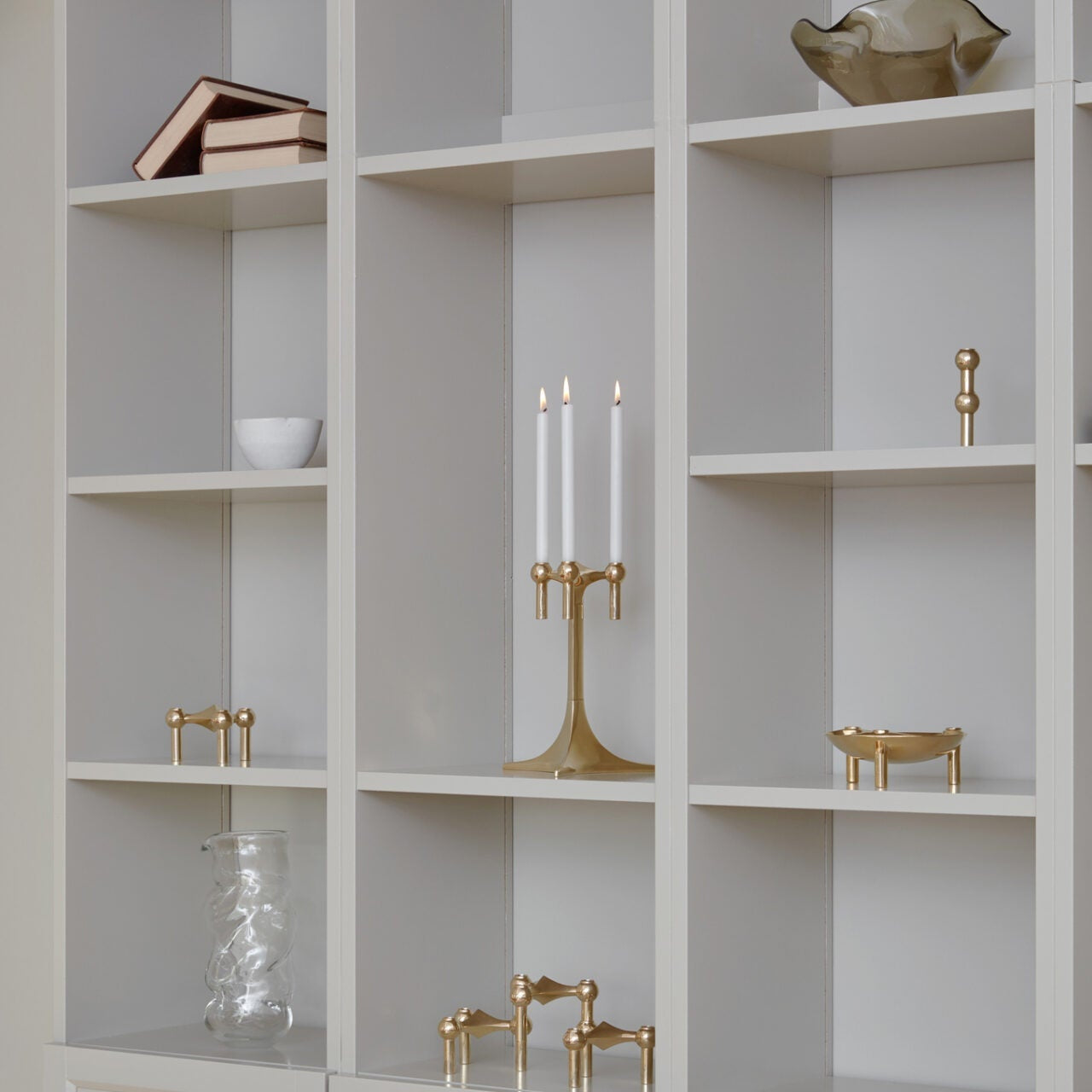 STOFF Nagel Candle, White, Set of 12 - Batten Home