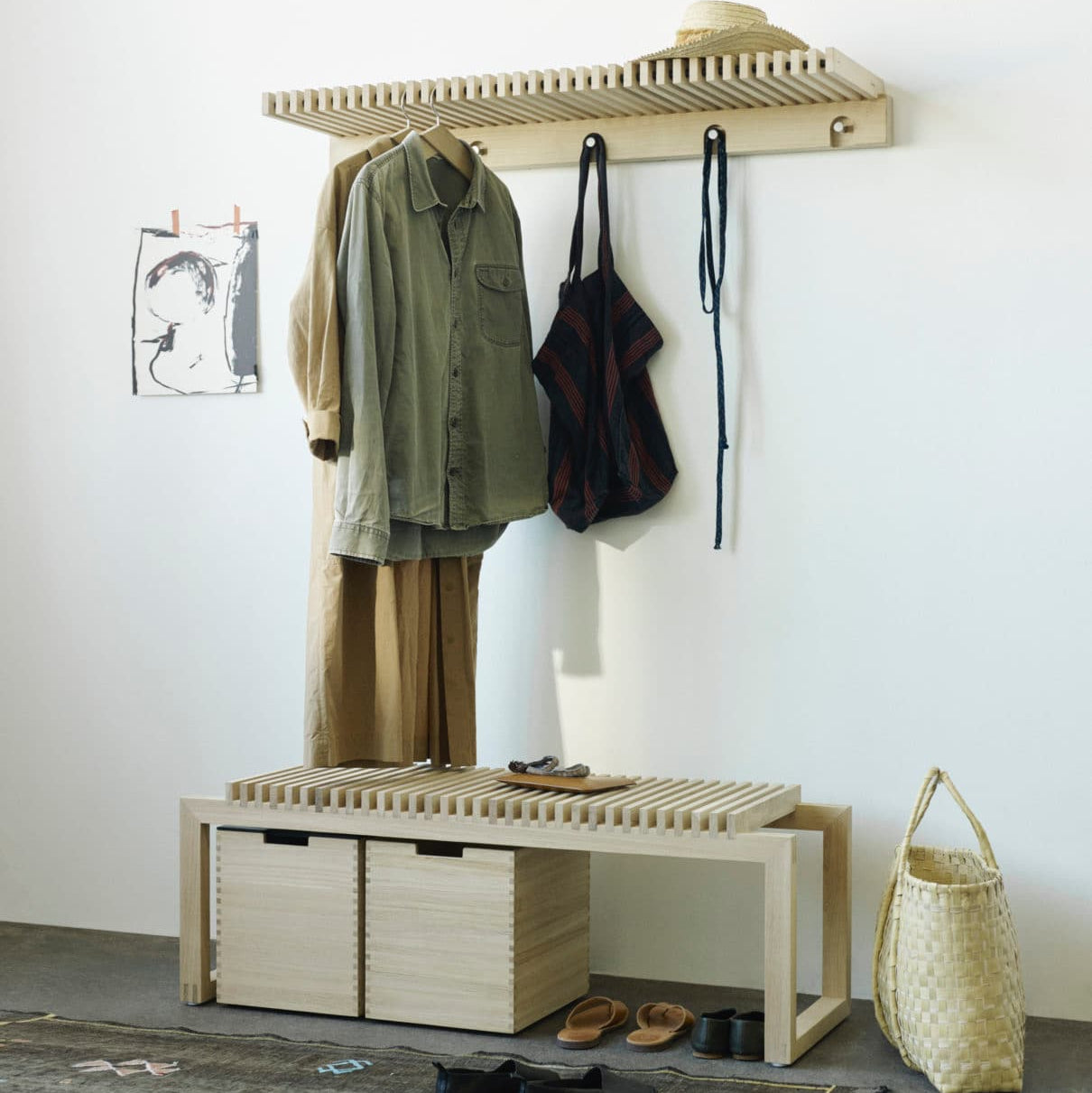 SkagerakCutter Bench Oak - Batten Home