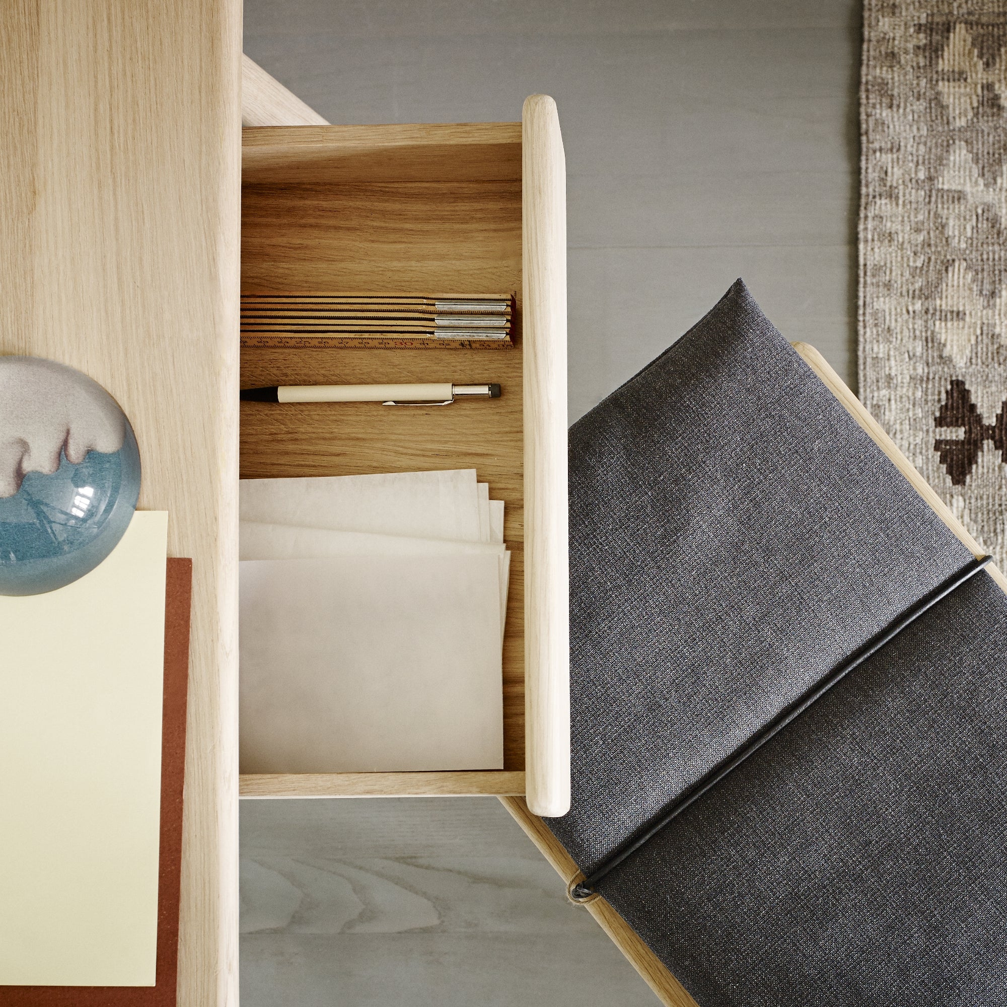 SkagerakGeorg Desk Oak - Batten Home