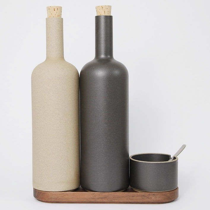Hasami PorcelainBottle in Black - Batten Home