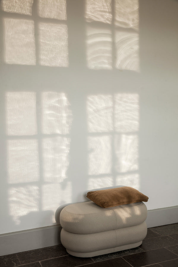 Pouf Oval Hot Madison Sugar Kelp