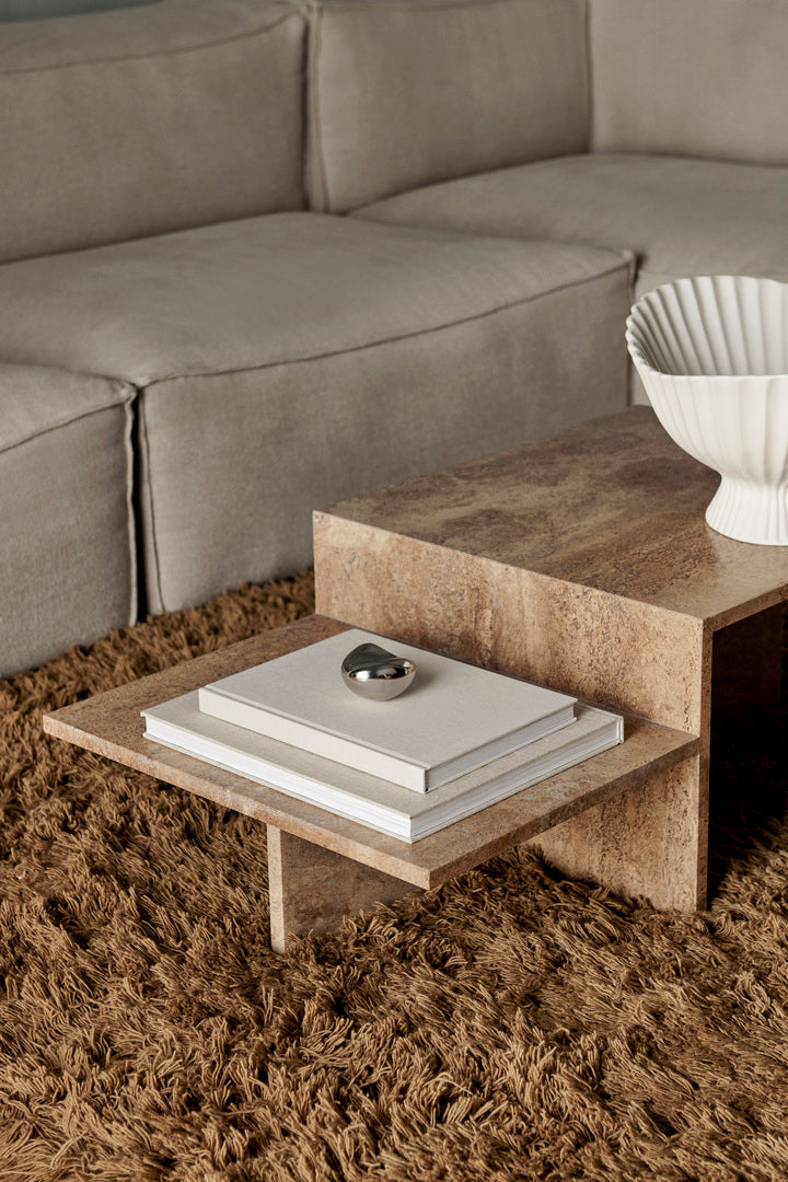 Distinct Coffee Table - Travertine