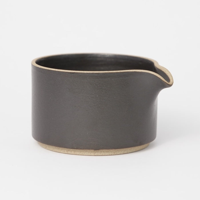 Hasami PorcelainMilk Creamer in Black - Batten Home
