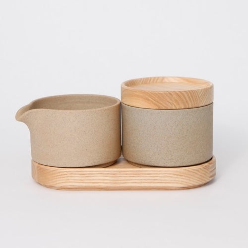 Hasami PorcelainSugar Bowl in Natural - Batten Home