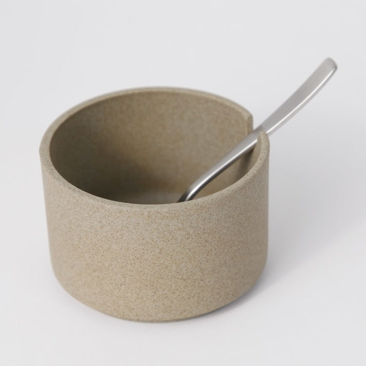 Hasami PorcelainSugar Bowl in Natural - Batten Home