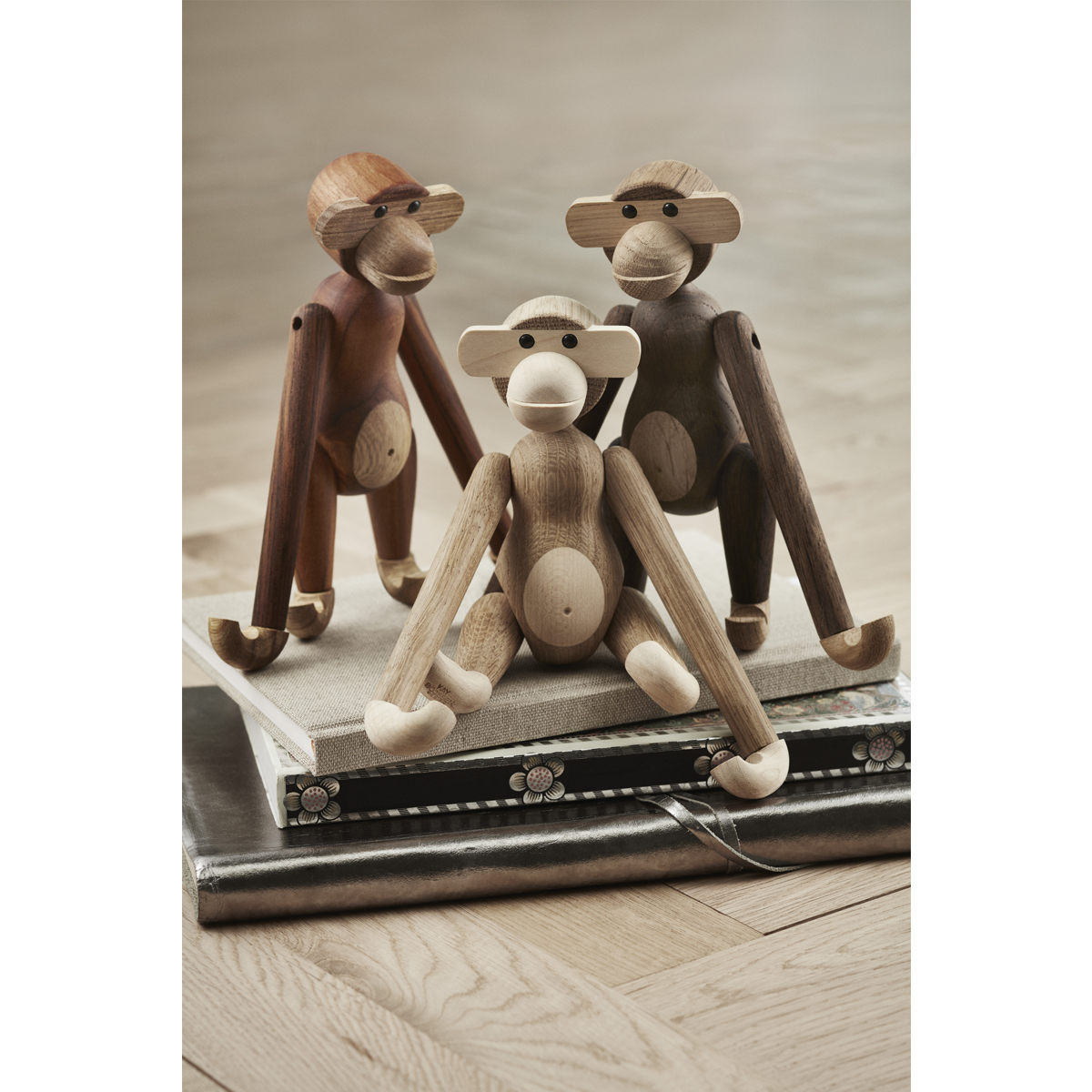Kay Bojesen Monkey, Oak & Smoked Oak (1951)