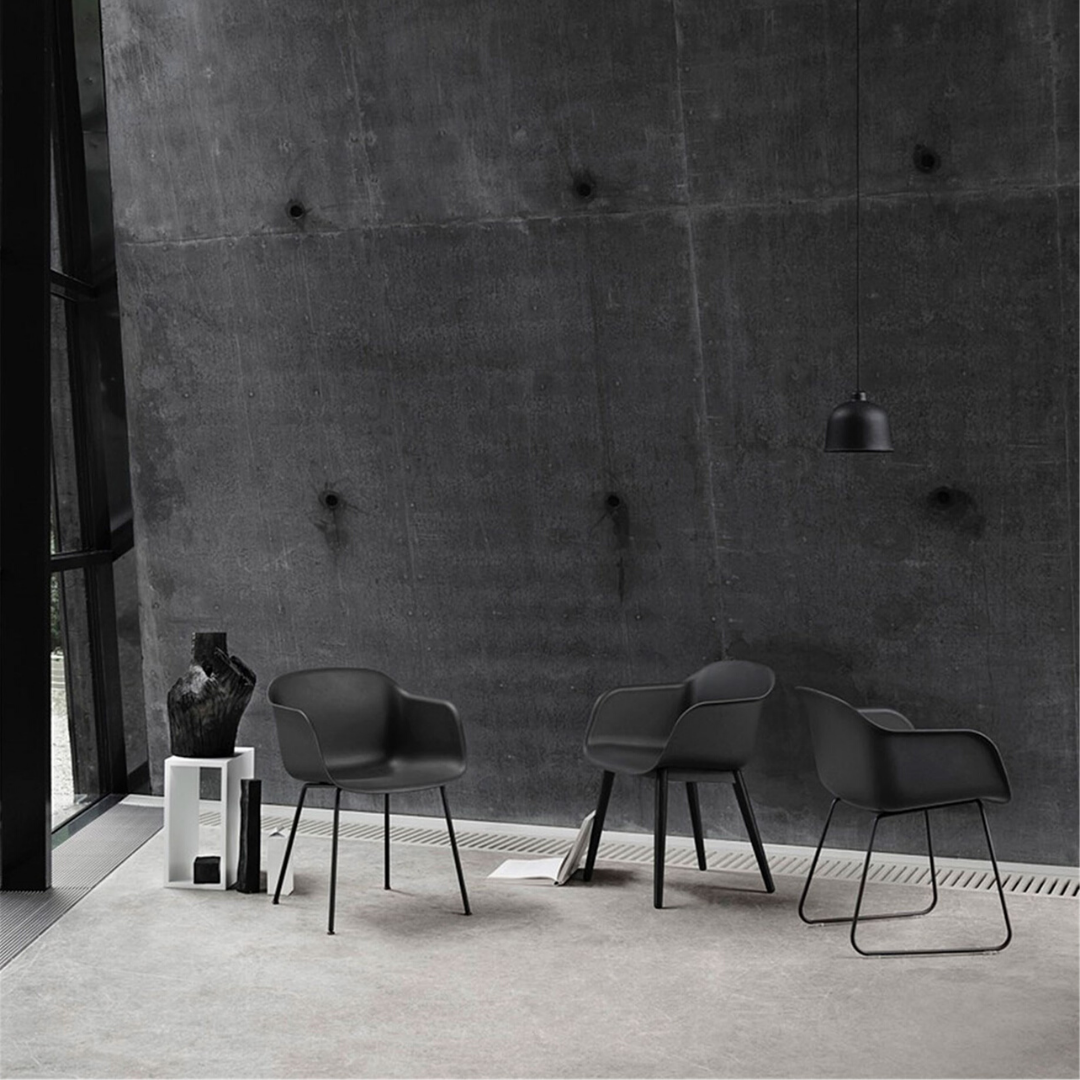 MuutoFiber Armchair - Sled Base - Batten Home