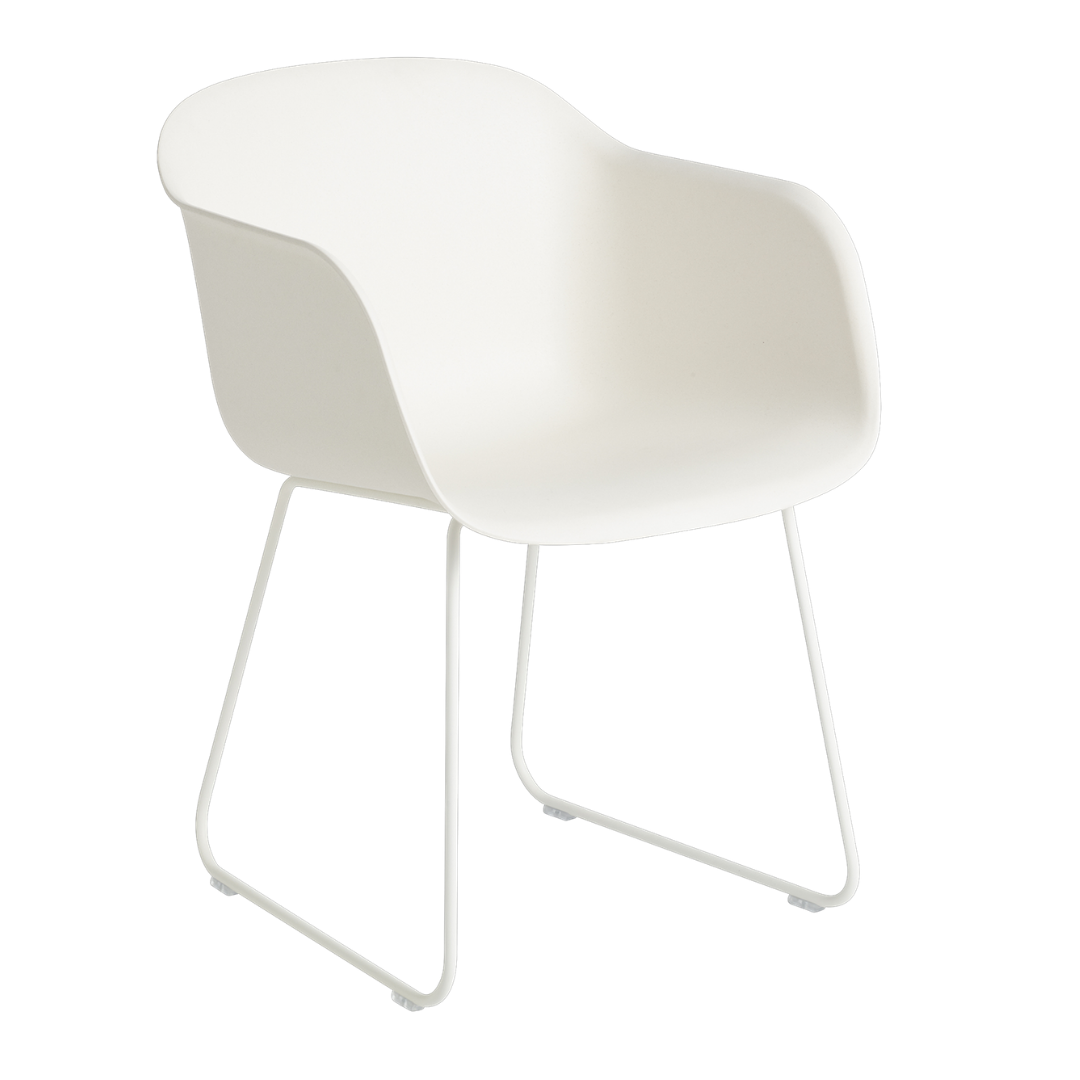 MuutoFiber Armchair - Sled Base - Batten Home