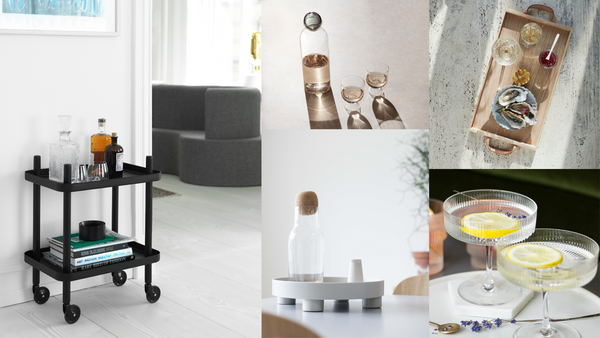 Minimalist Bar Cart Styling - Here’s What You Need | Batten Home Danish Design