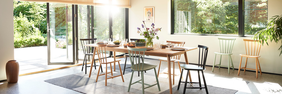 FDB Møbler Table φ700 FDB Møbler Table φ700 C62 Bjørk - Dining table - Oak