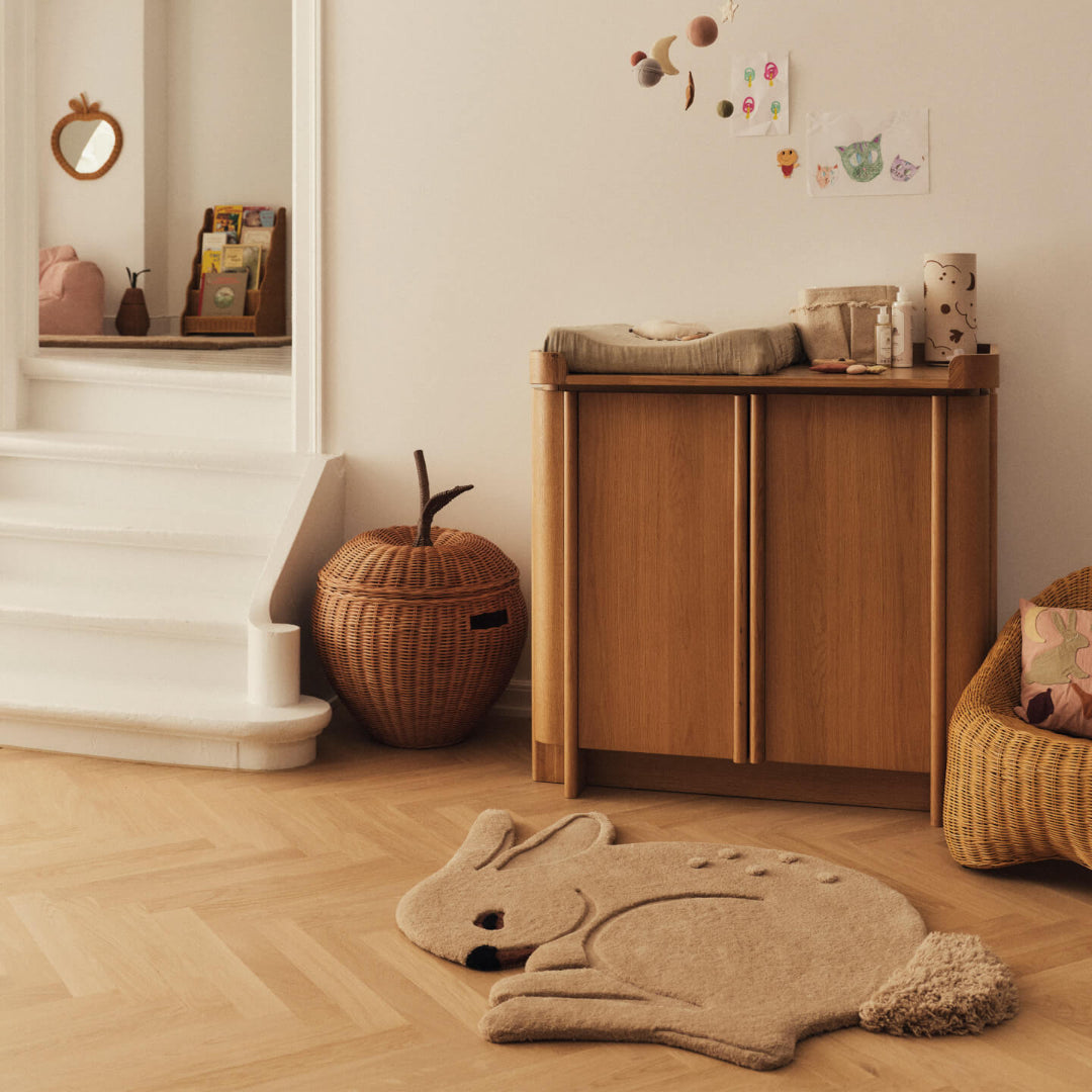 Ferm Living Rabbit Tufted Rug - Batten Home