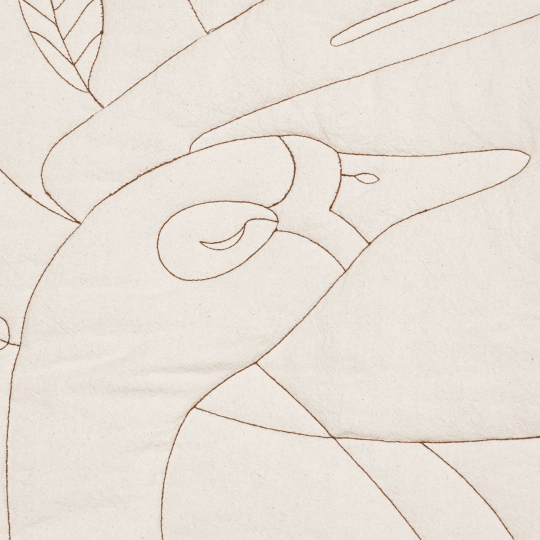 Ferm Living Swan Baby Playmat - Batten Home