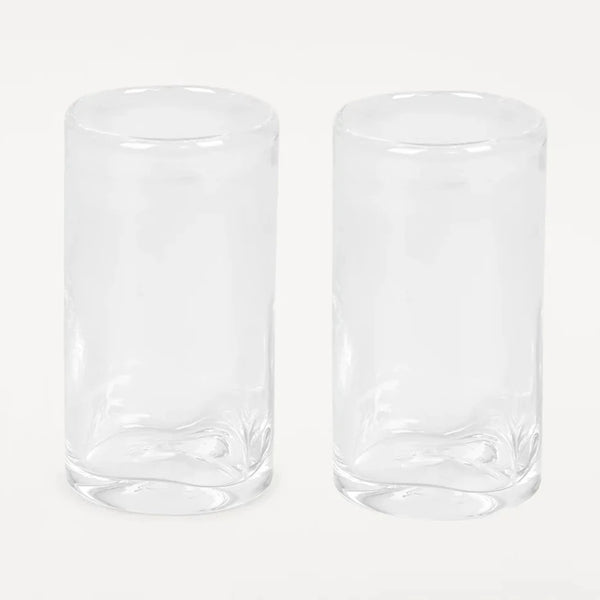 0405 Glass - Medium - Clear - Set of 2