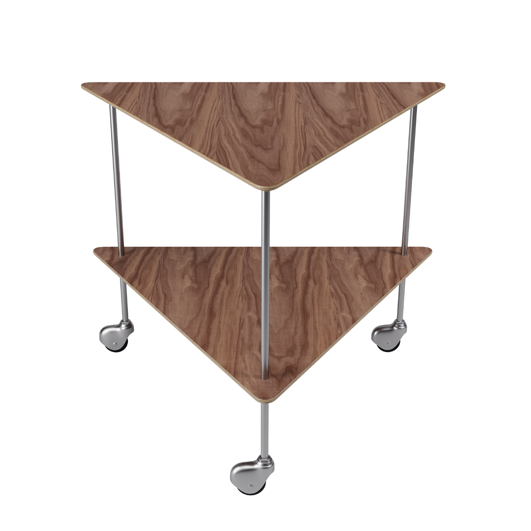 Fritz Hansen AJ Trolley - Walnut - Batten Home