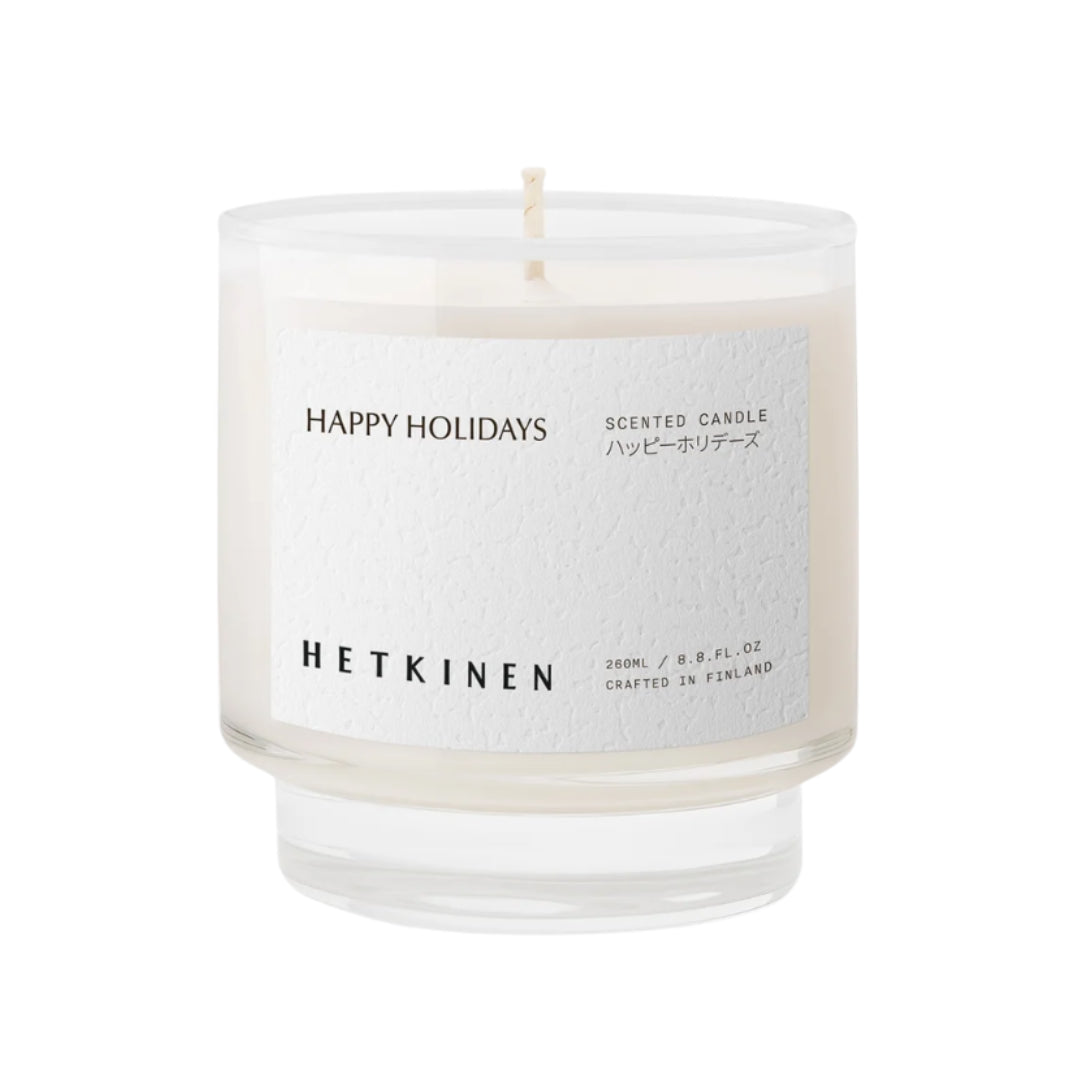 Hetkinen Happy Holidays Scented Candle - Batten Home