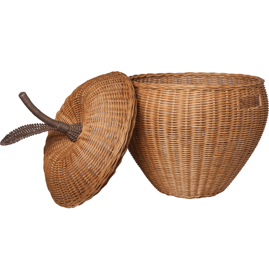 Apple Braided Storage Basket - Batten Home