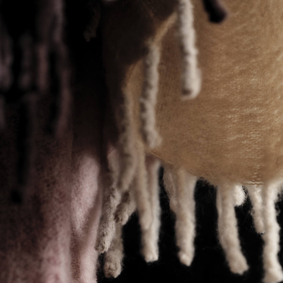 Ferm Living Blur Mohair Blanket - Batten Home