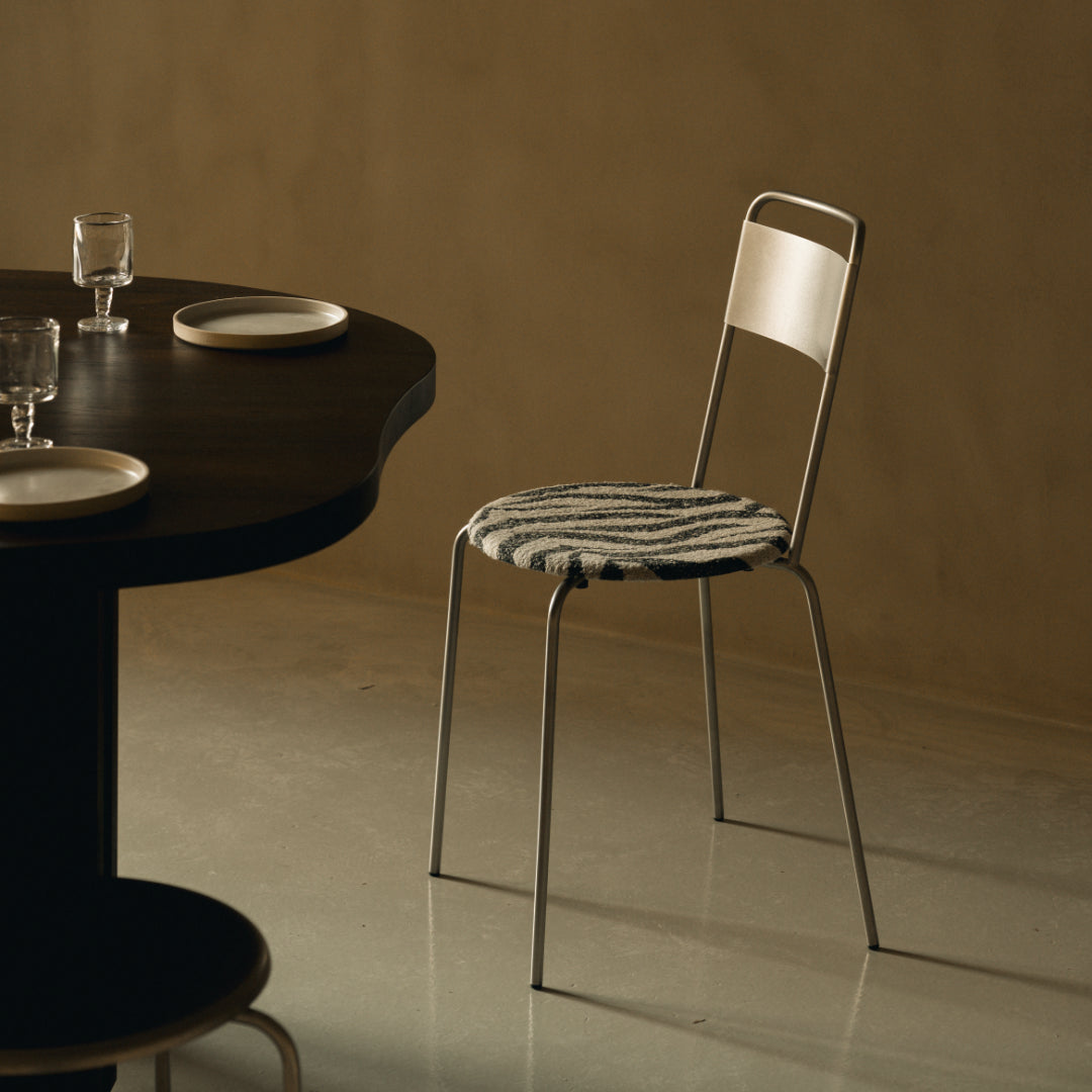 Frama Petit Rond Chair - Zebra Seat - Batten Home