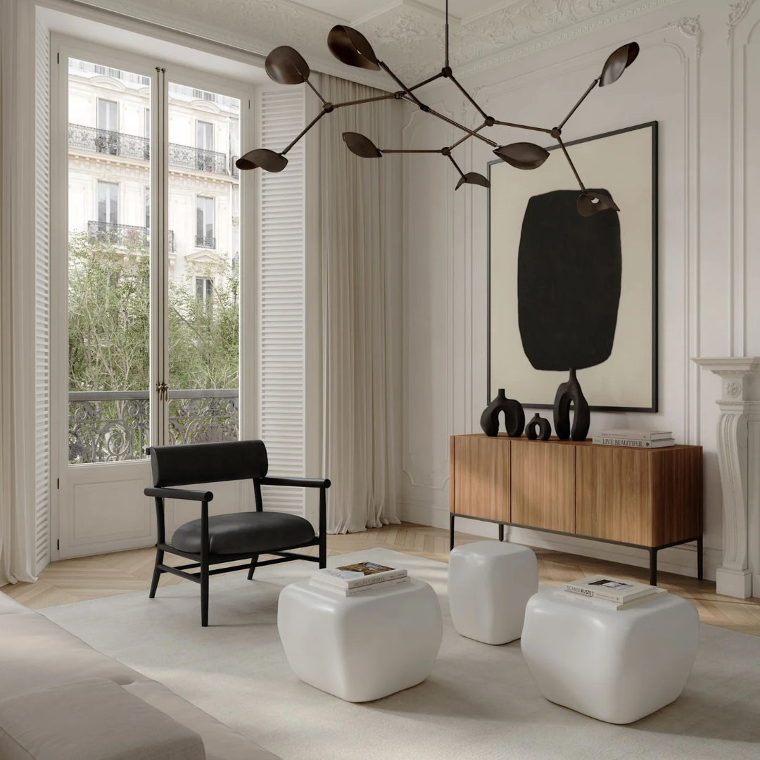 Ishi Coffee Table, Medio - Ceramic