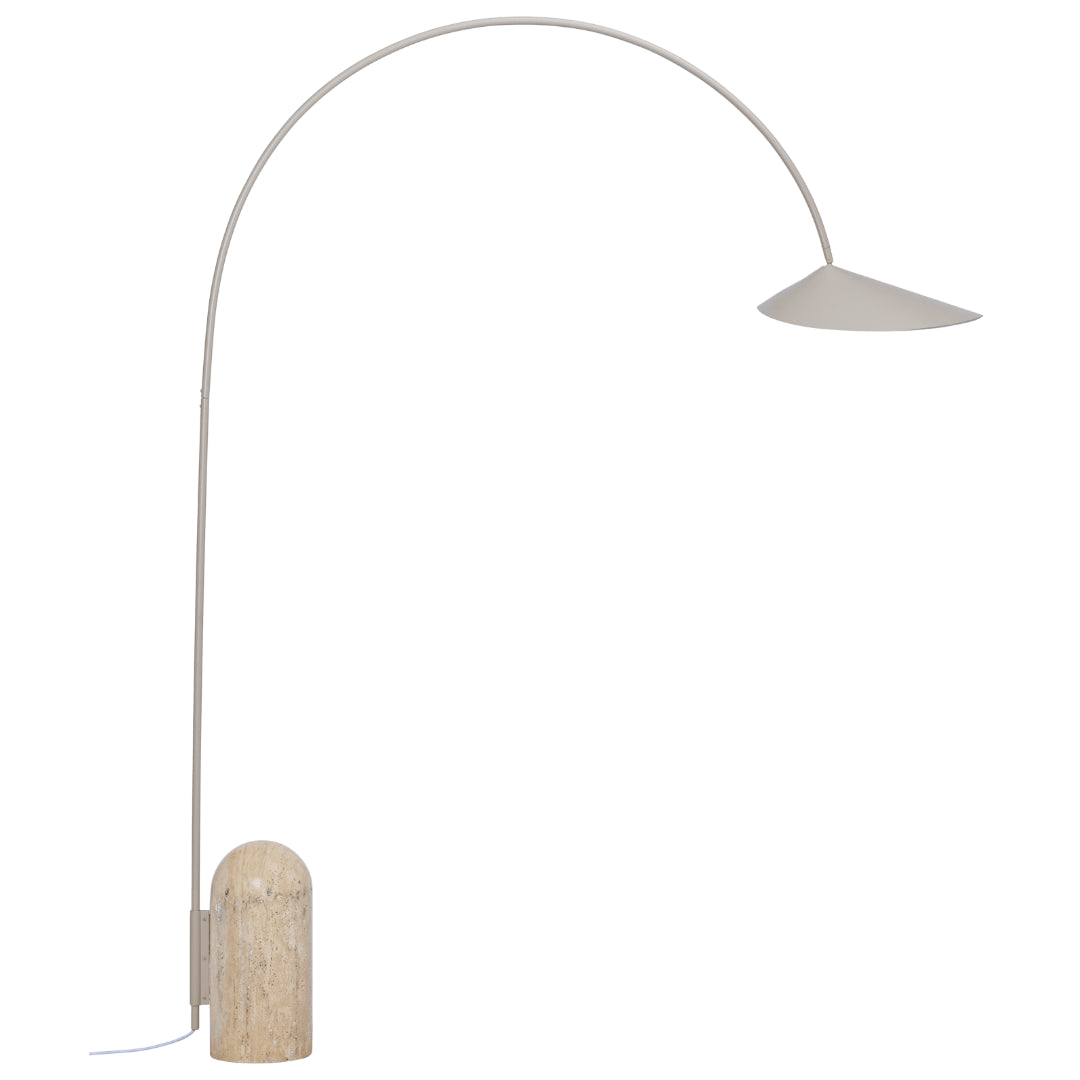 Ferm Living Arum Arched Floor Lamp - Batten Home