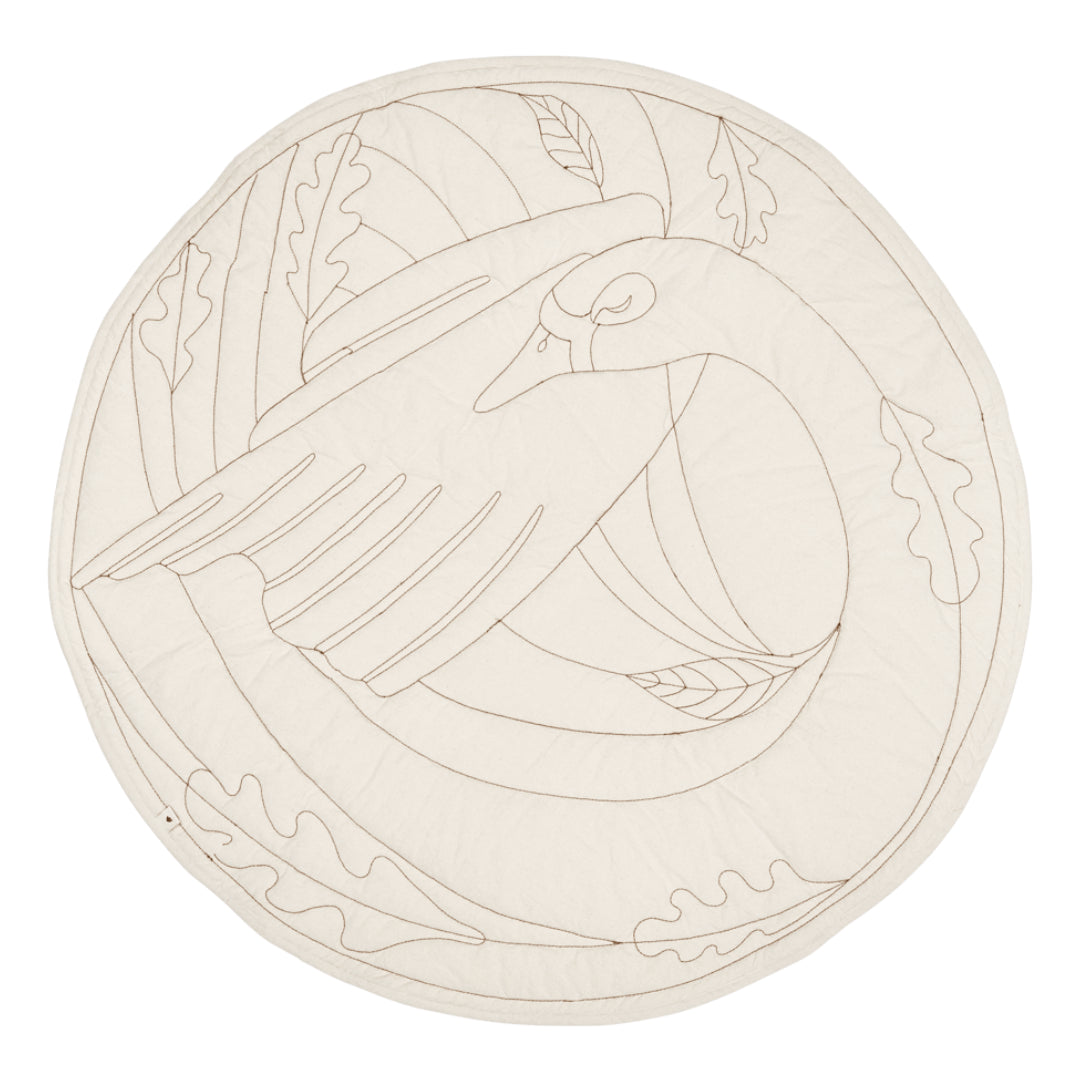 Ferm Living Swan Baby Playmat - Batten Home