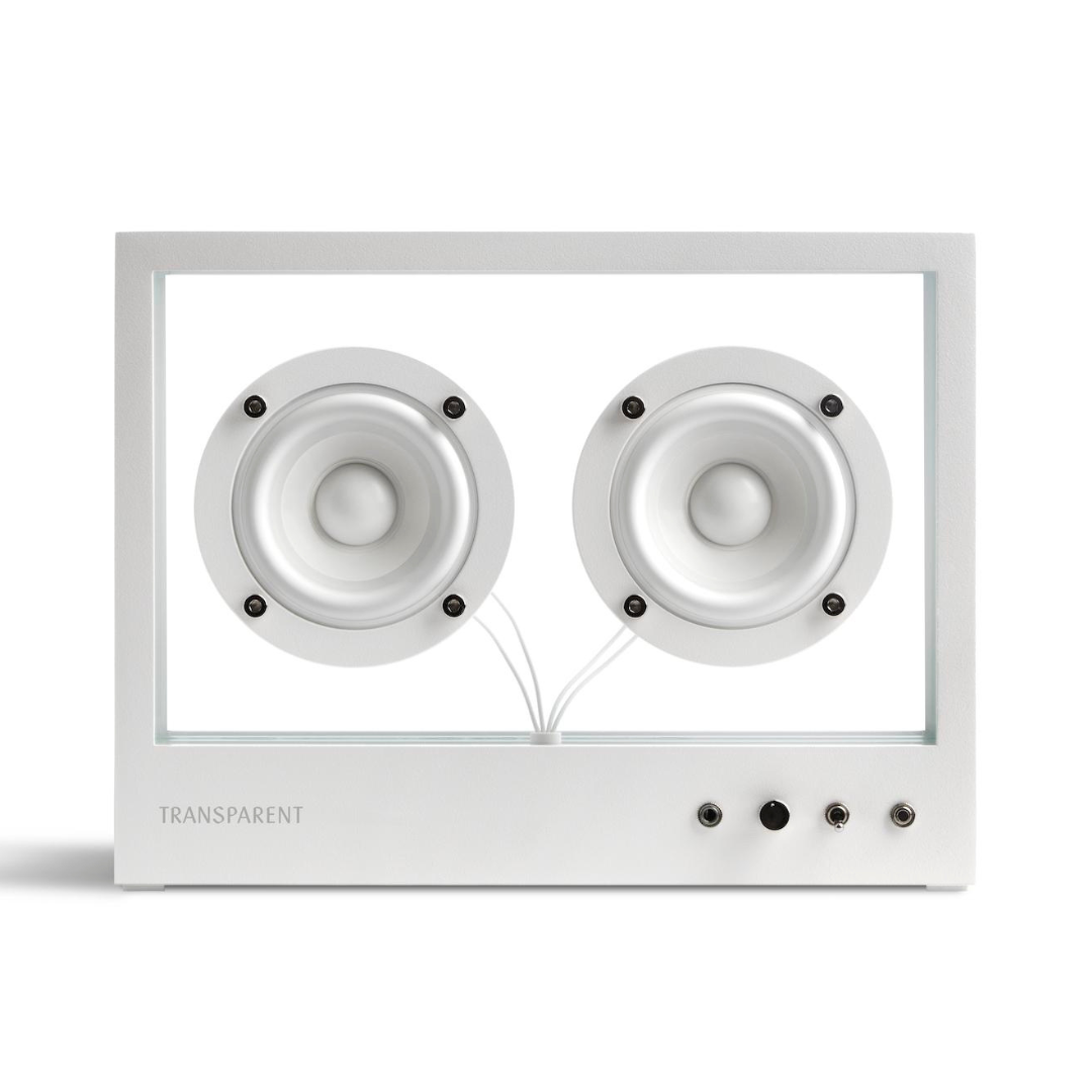 新品未開封 TRANSPARENT SPEAKER SMALL ホワイト Transparent | Small Transparent Speaker - White