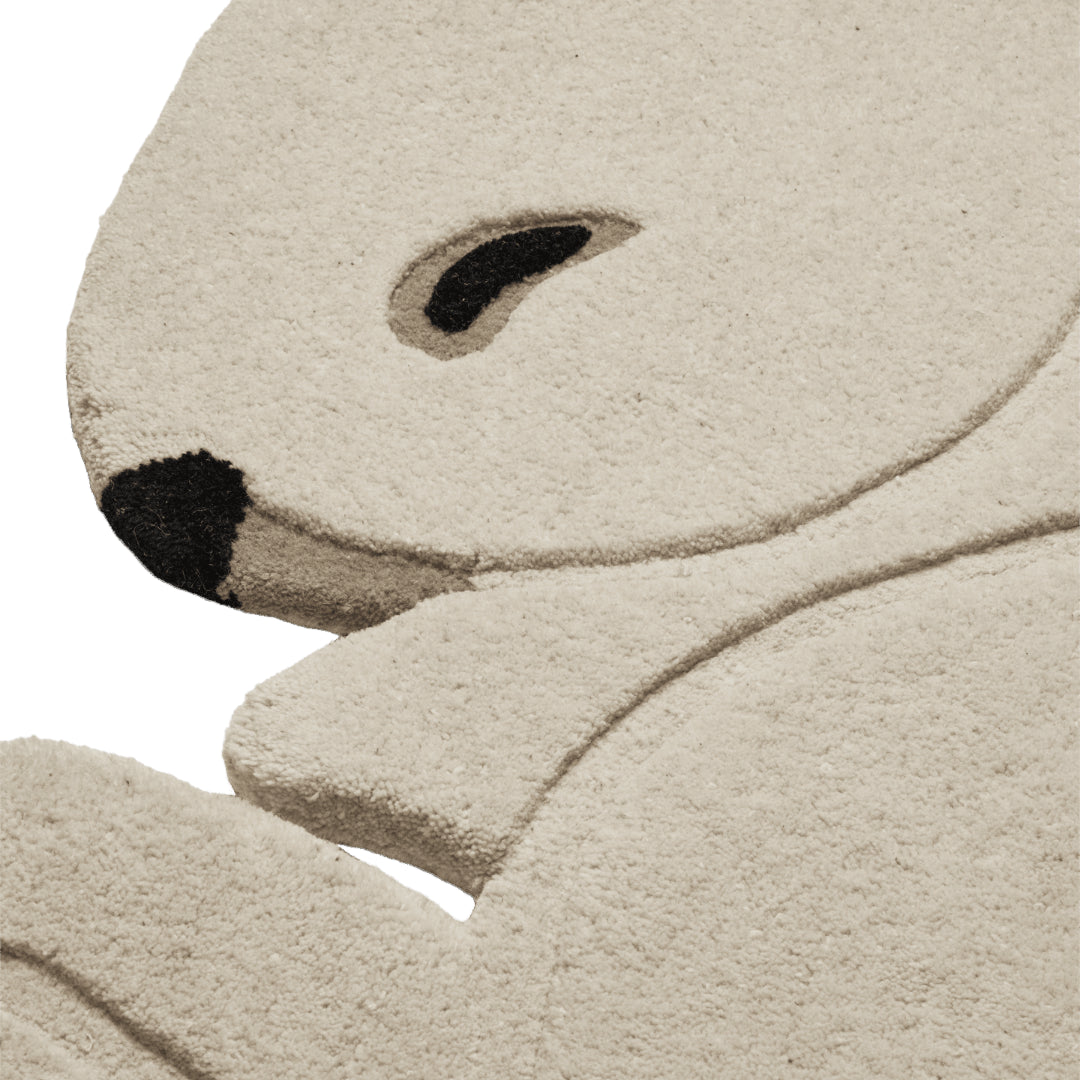 Ferm Living Rabbit Tufted Rug - Batten Home