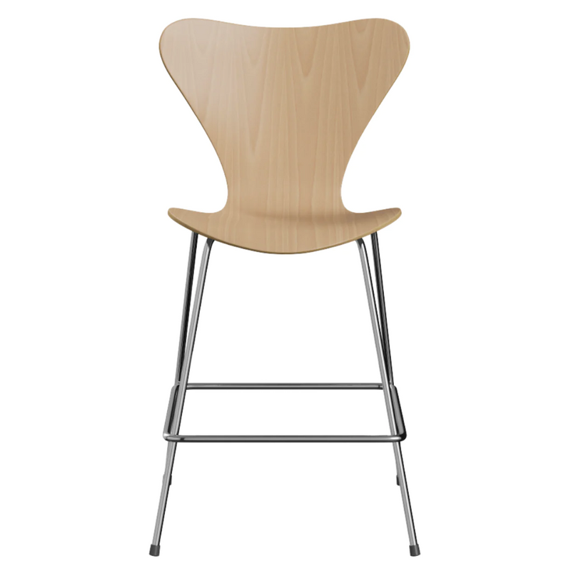 Series 7 Bar & Counter Stool - Clear Lacquered