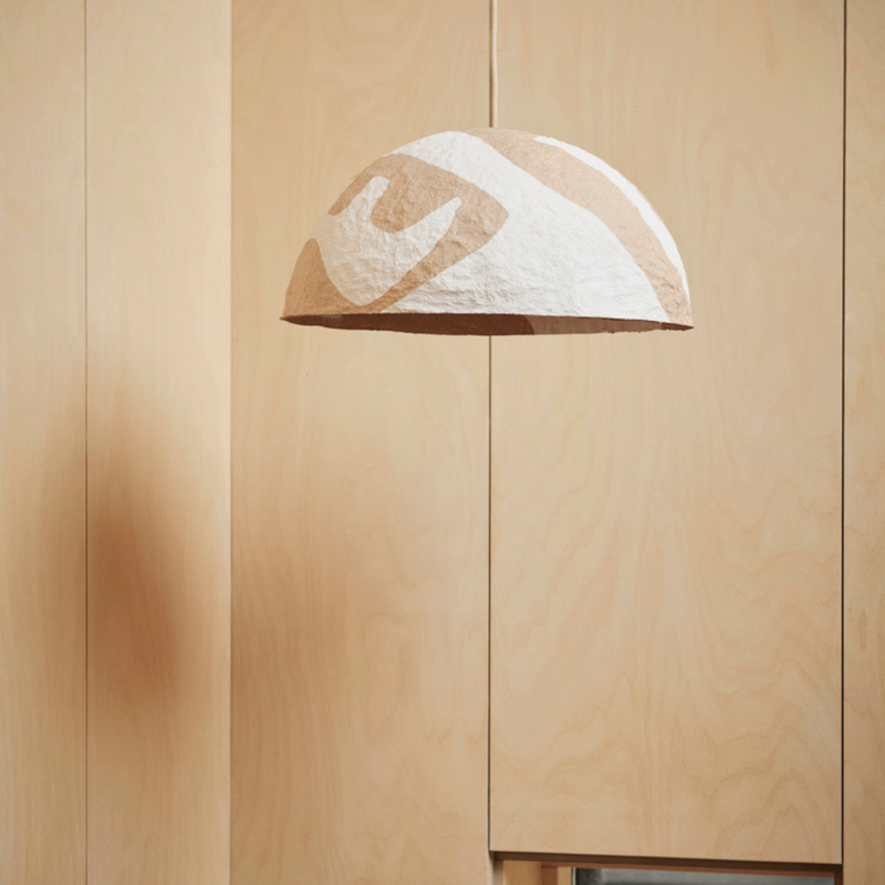 Half Dome Lampshade - Cave