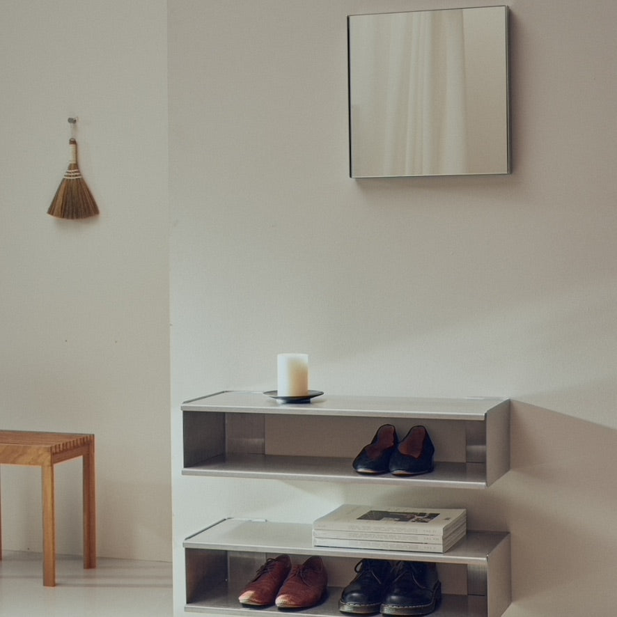Form and Refine Taper Mirror, 40 x 40 - Batten Home