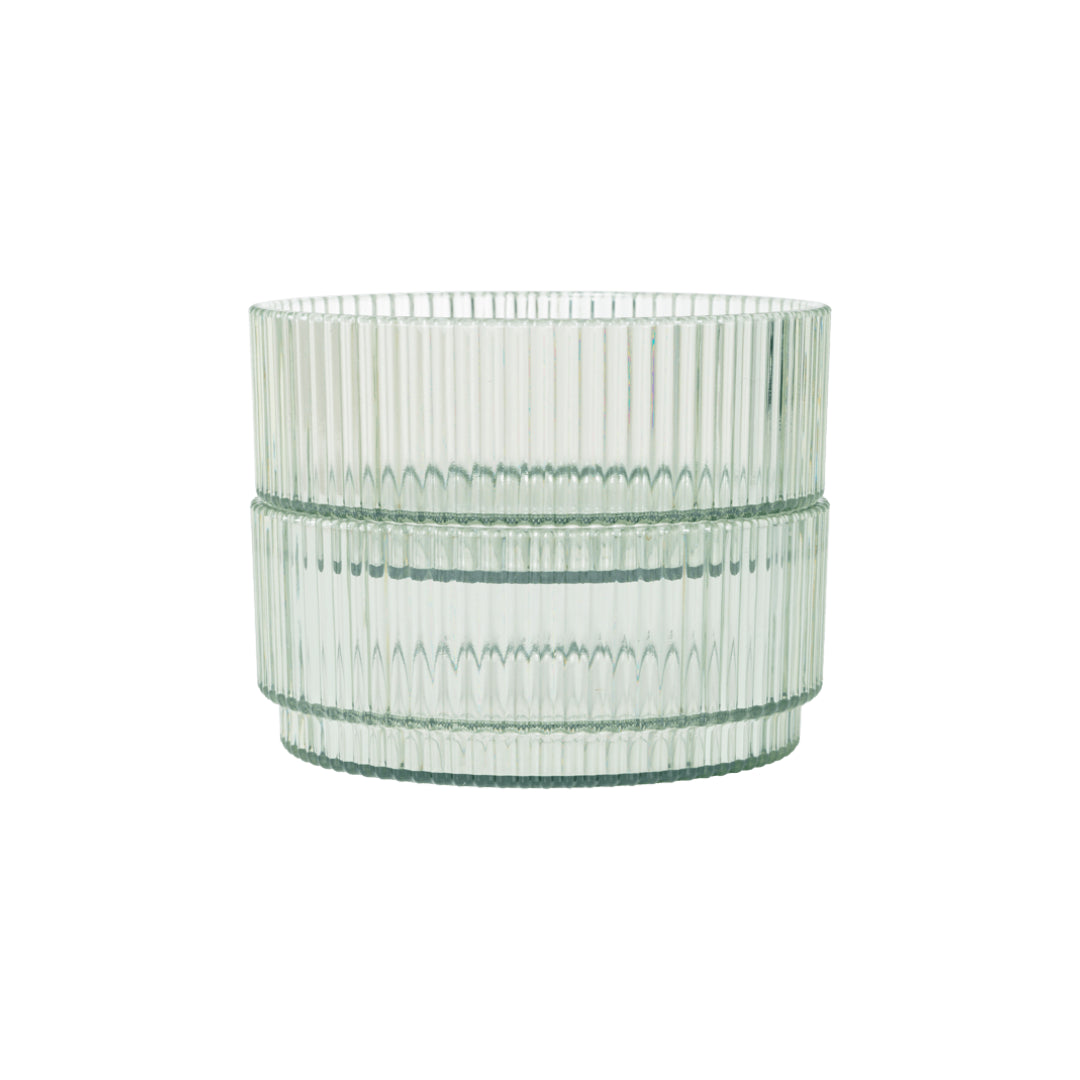 Ferm Living Ripple Kids Bowls - Set of 2 - Tea Green - Batten Home