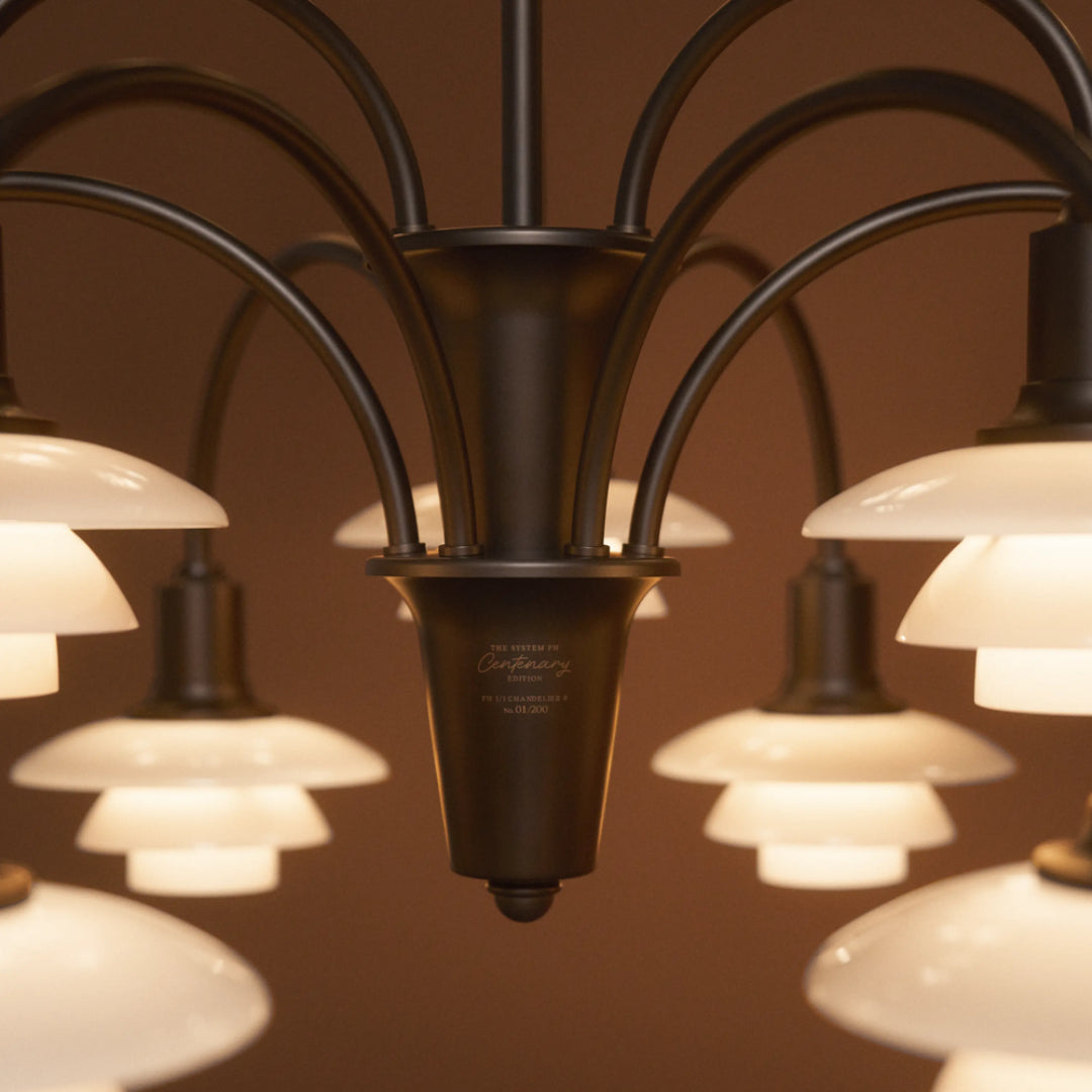 Louis Poulsen PH 1/1 Chandelier Centenary Edition - Batten Home