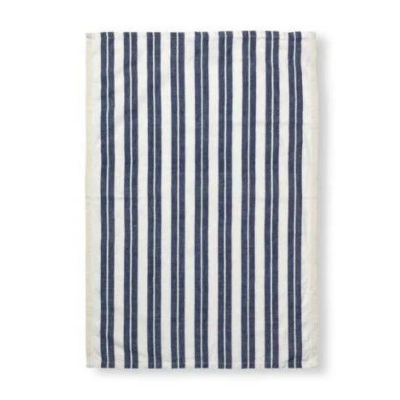 Hale Tea Towel | Off-White/Blue