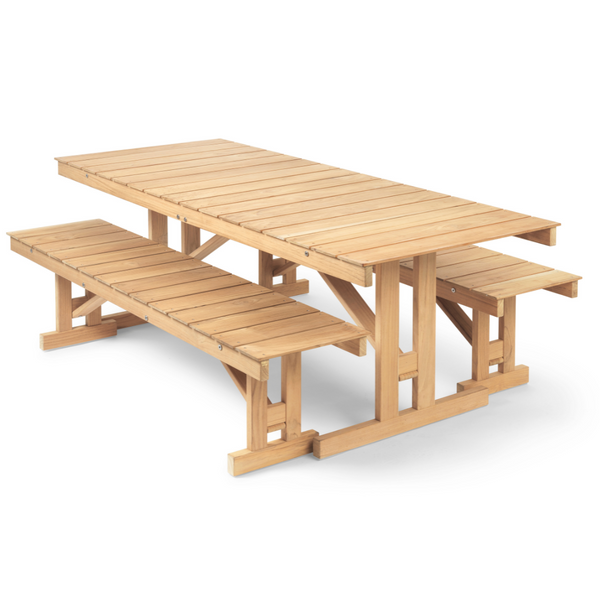 Carl Hansen & Søn - BM1771 Outdoor Table - Teak Outdoor Furniture