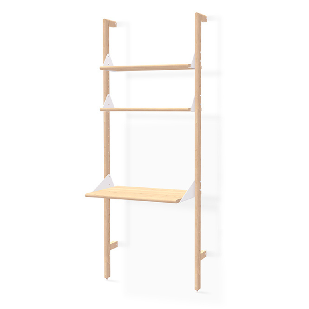 Branch-1 Shelving Unit with Desk