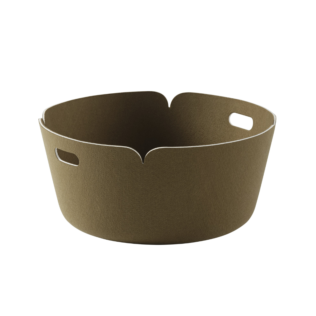 小物入れ UNITED ARROWS HAY MENU muuto bastisrike MUUTO Restore Round Basket - Batten Home