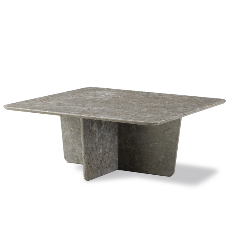 Tableau Stone Coffee Table - Square
