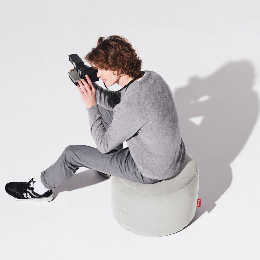 Fatboy Point Canvas Pouf Ottoman - Batten Home