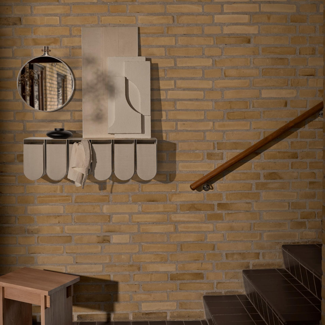 Kristina Dam Studio Curved Wall Shelf - Batten Home 