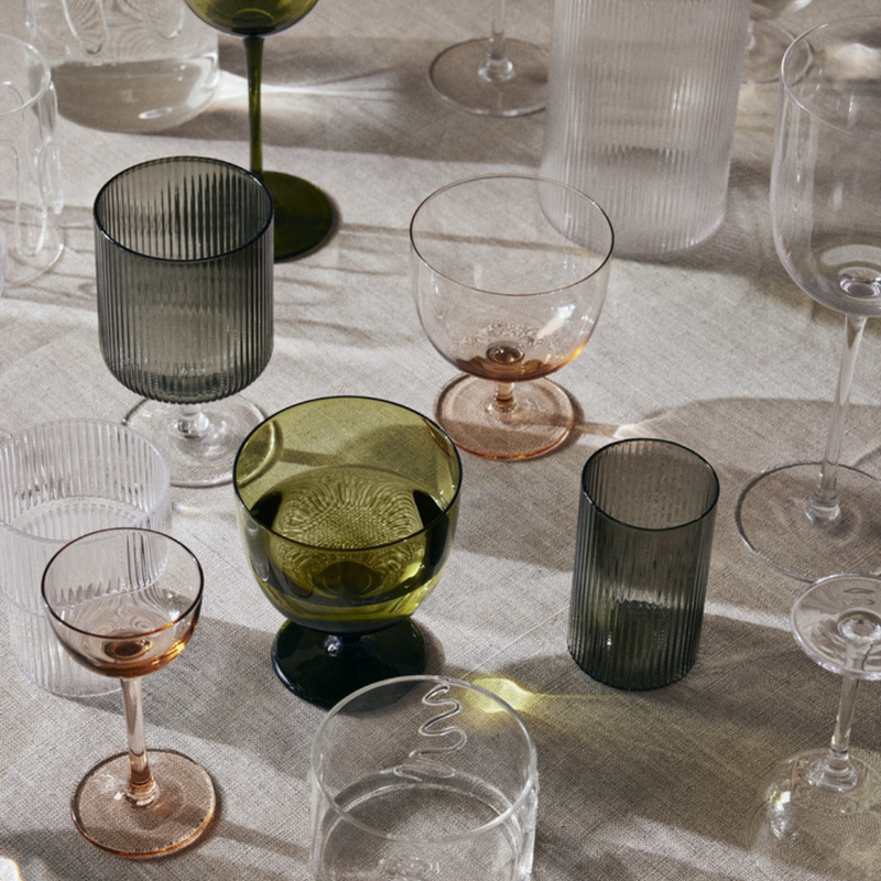 Host Liqueur Glasses - Set of 4 - Moss Green