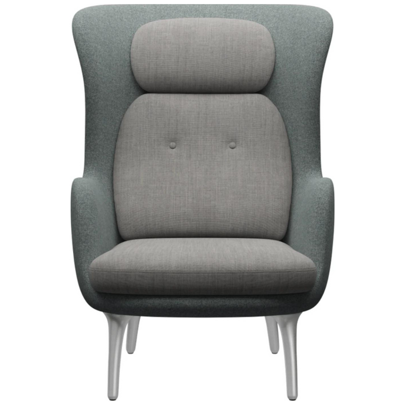 Ro Lounge Chair - Aluminum Base