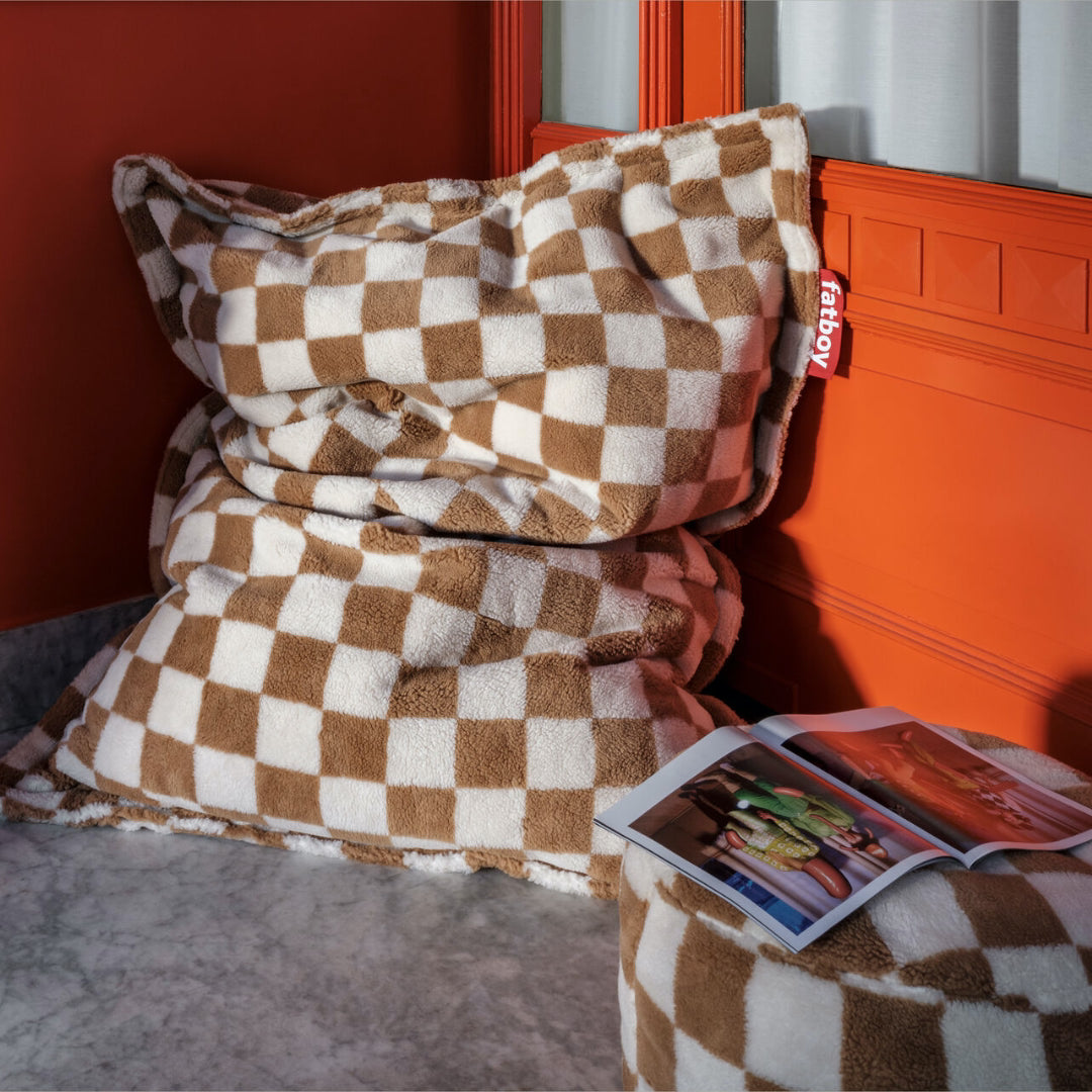 Fatboy Original Slim Teddy Chess Bean Bag Chair - Batten Home