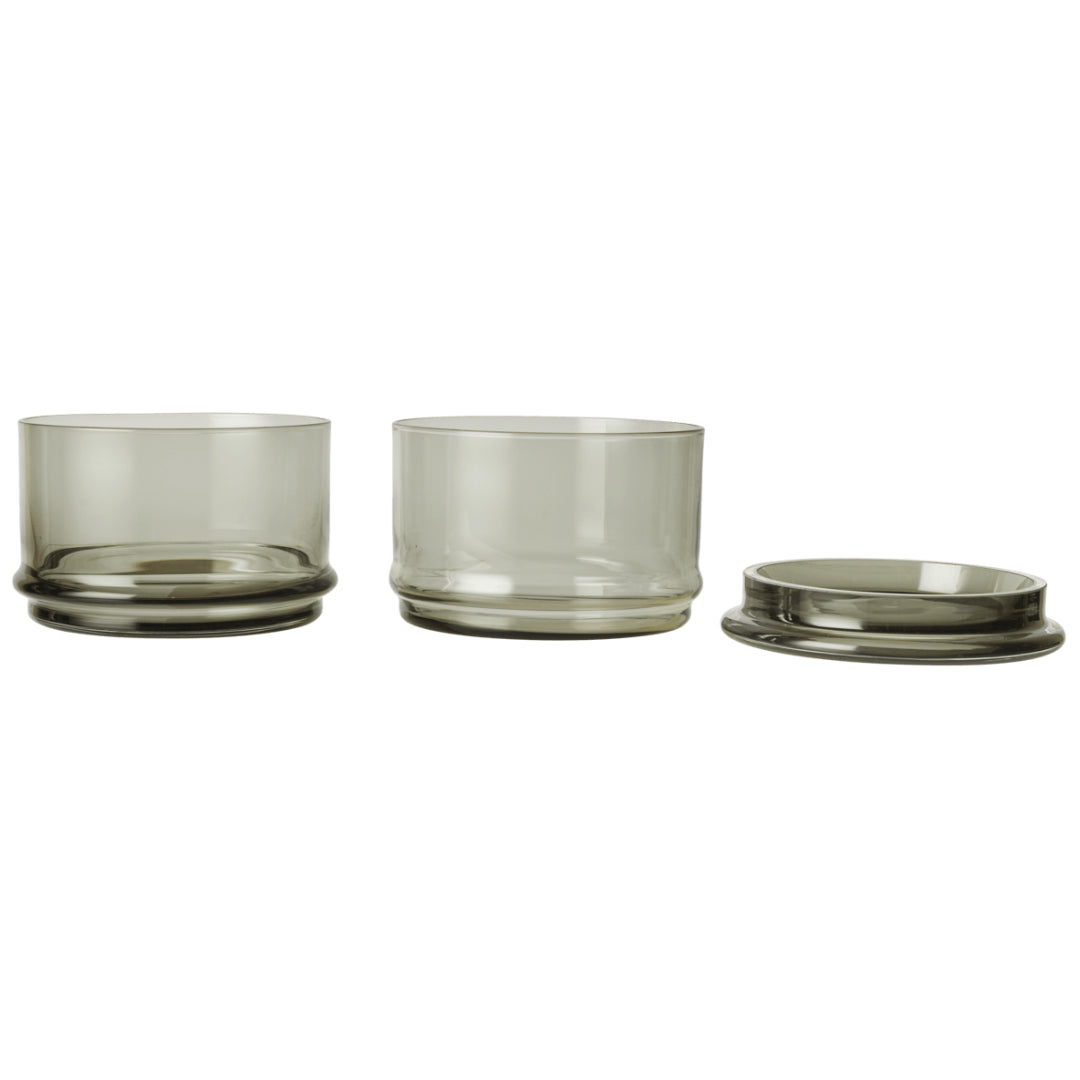 Ferm Living Boya Stackable Containers - Batten Home