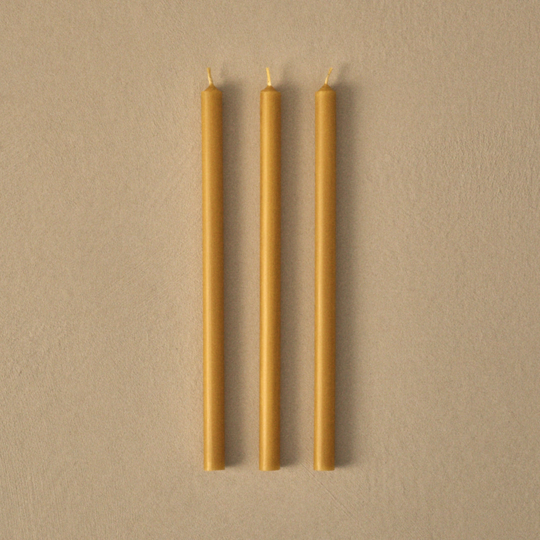 STOFF Nagel Candle, Golden Honey, Set of 8