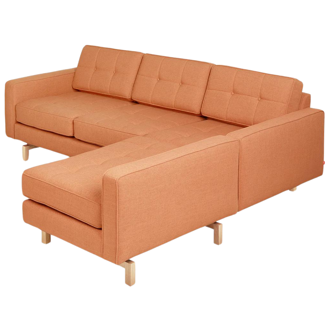 Jane 2 Loft Bi-Sectional Caledon Sedona Natural Ash - Gus Modern at Batten Home