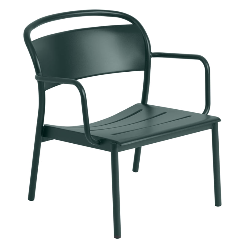 Linear Steel Lounge Arm Chair
